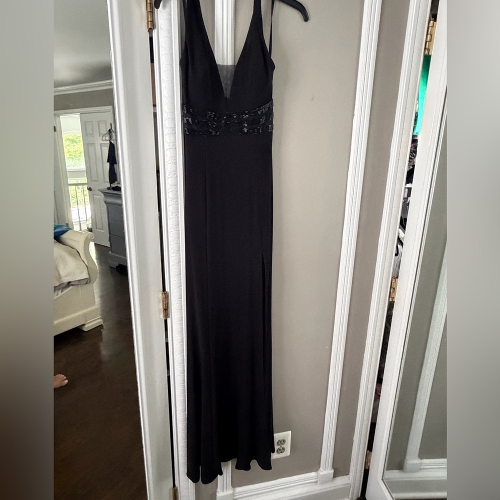 black formal dress